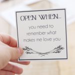 We Lived Happily Ever Afterprintable "Open When" Envelope Labels For For Open When Letters Template
